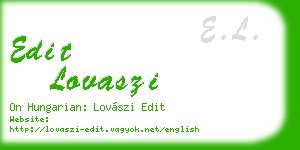 edit lovaszi business card